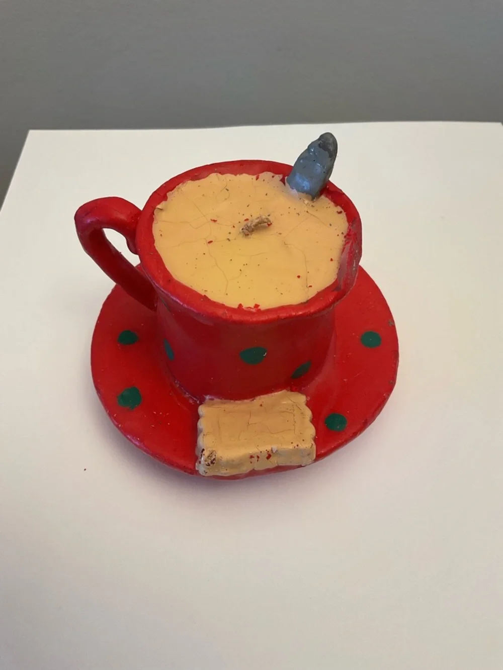 Coffee Cup & Saucer Candle